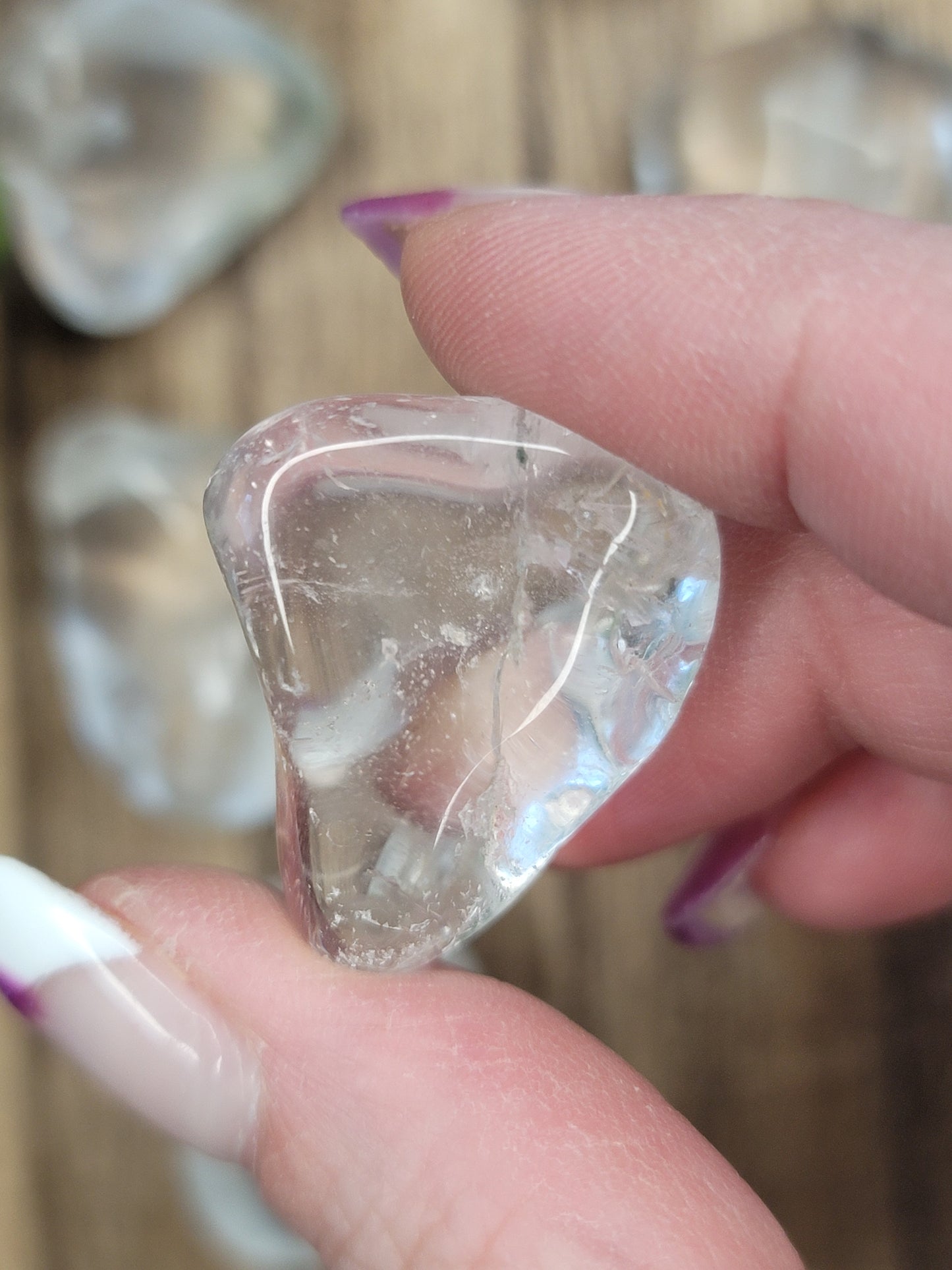 Clear Quartz Tumble – Amplify, Manifest & Elevate