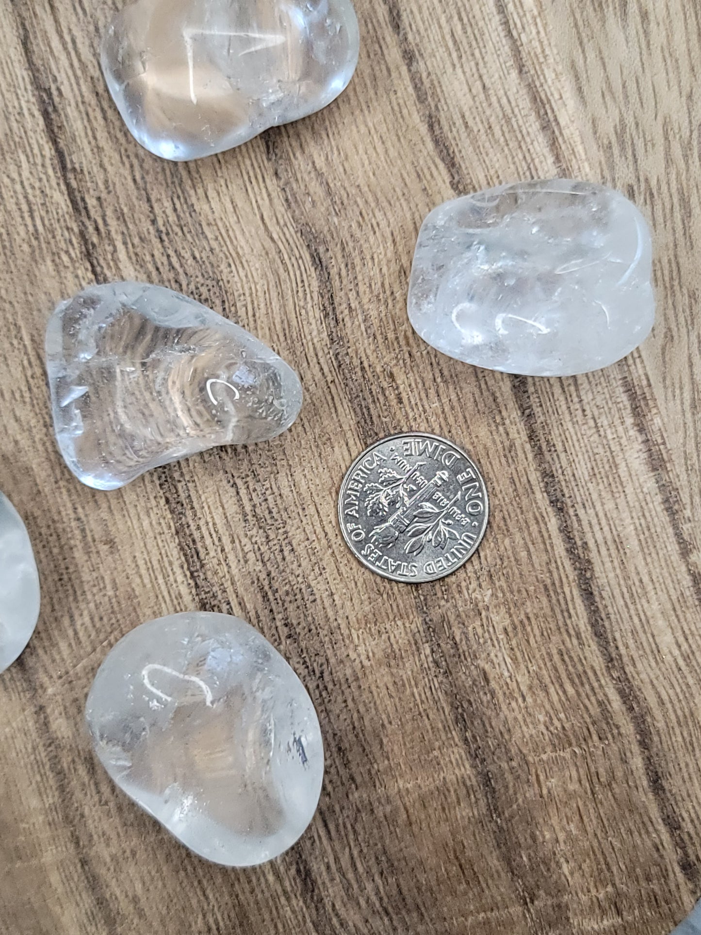Clear Quartz Tumble – Amplify, Manifest & Elevate