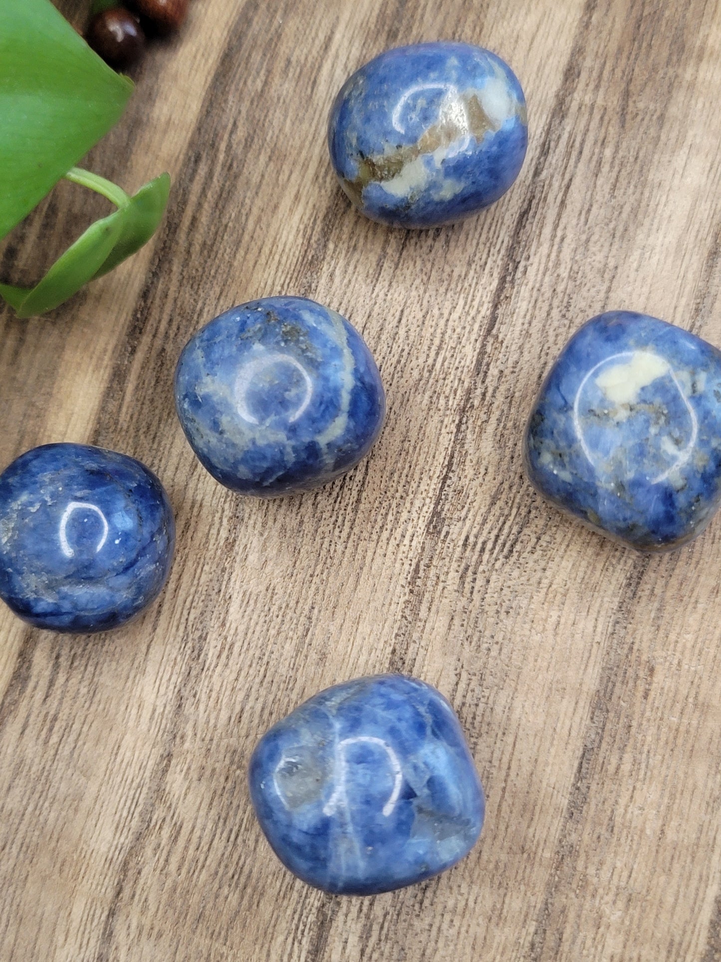 Blue Sodalite Tumble – Clarity, Confidence & Truth
