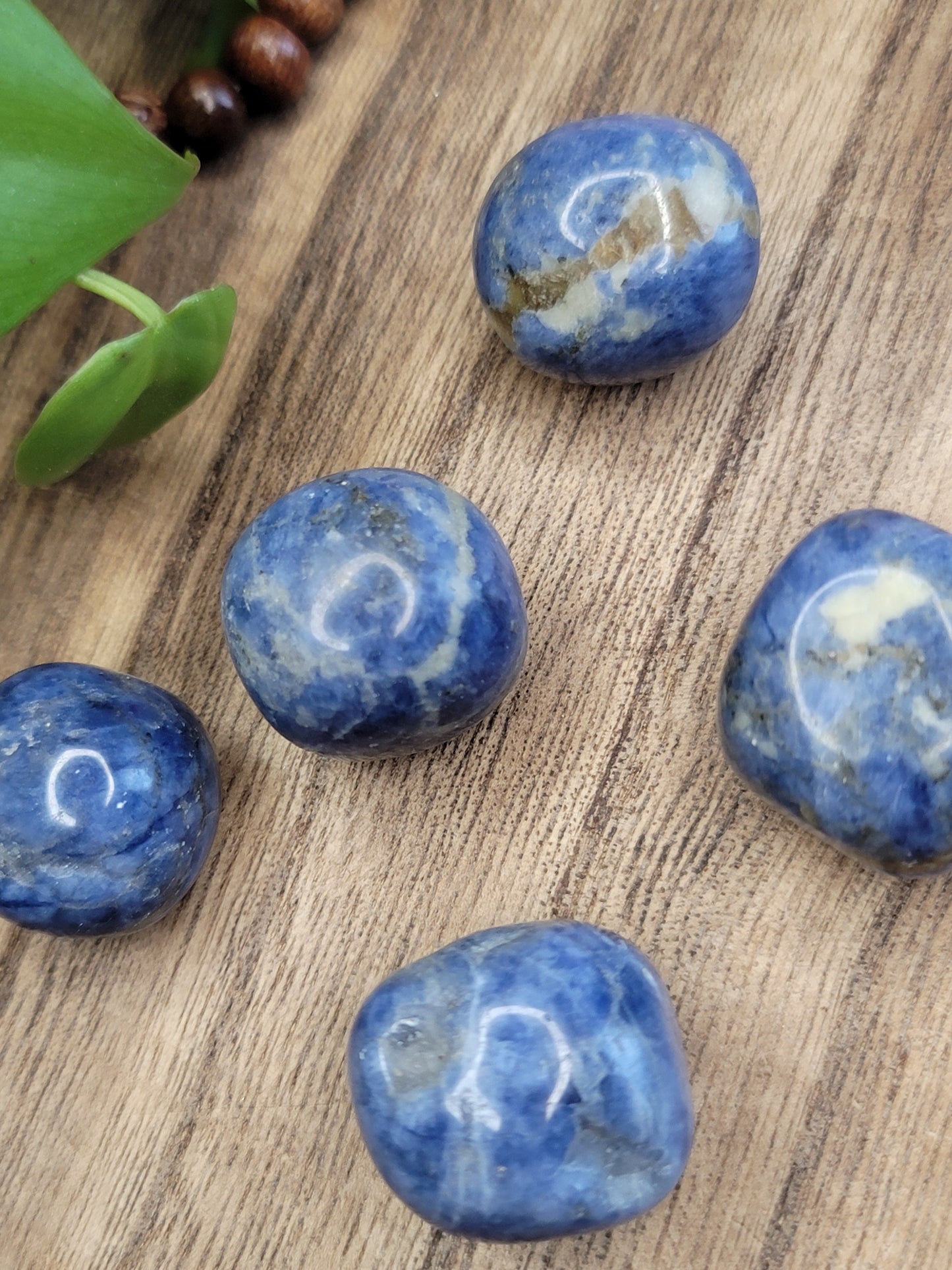 Blue Sodalite Tumble – Clarity, Confidence & Truth