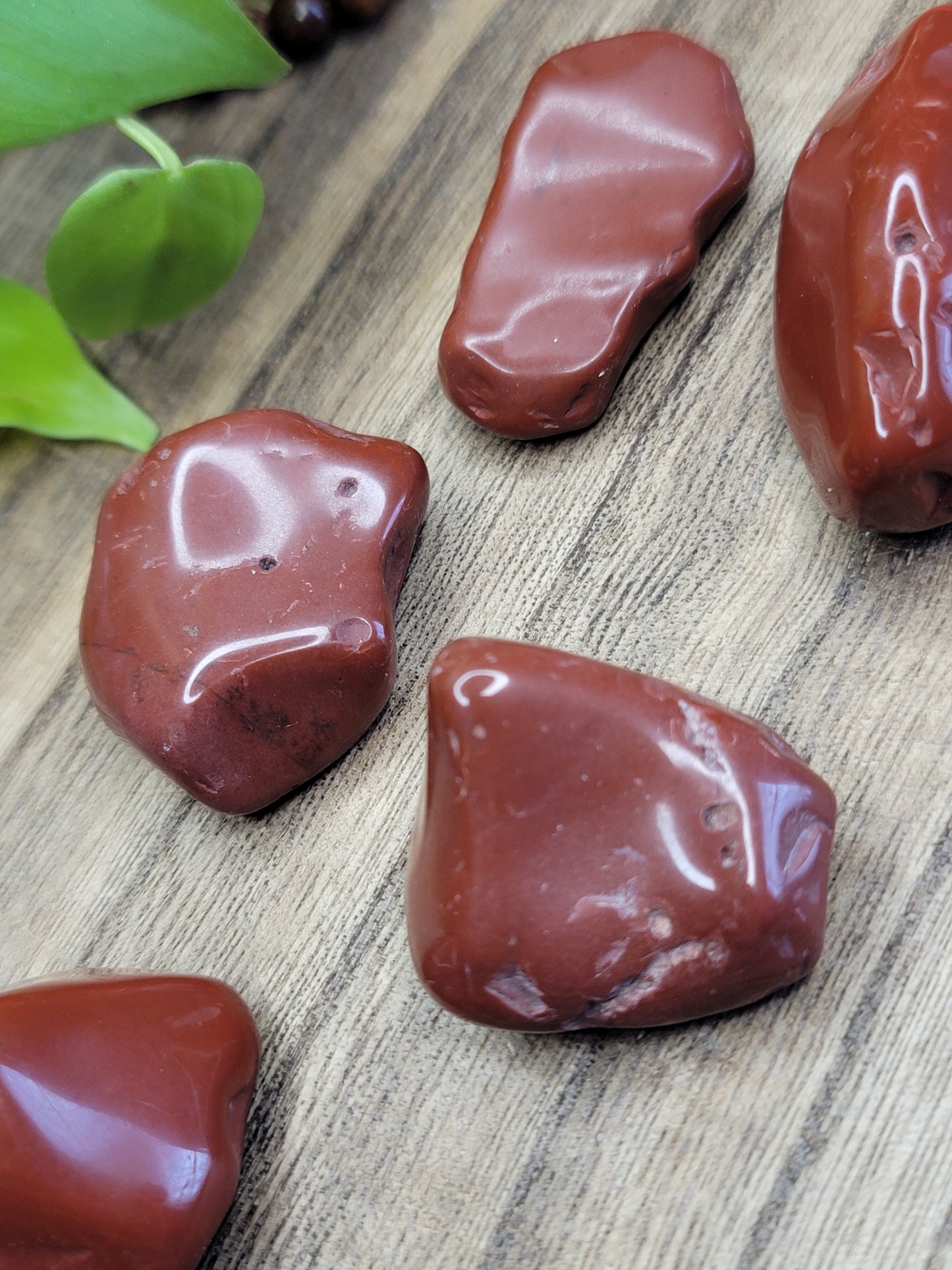 Red Jasper Tumble – Strength, Stability & Unshakable Confidence