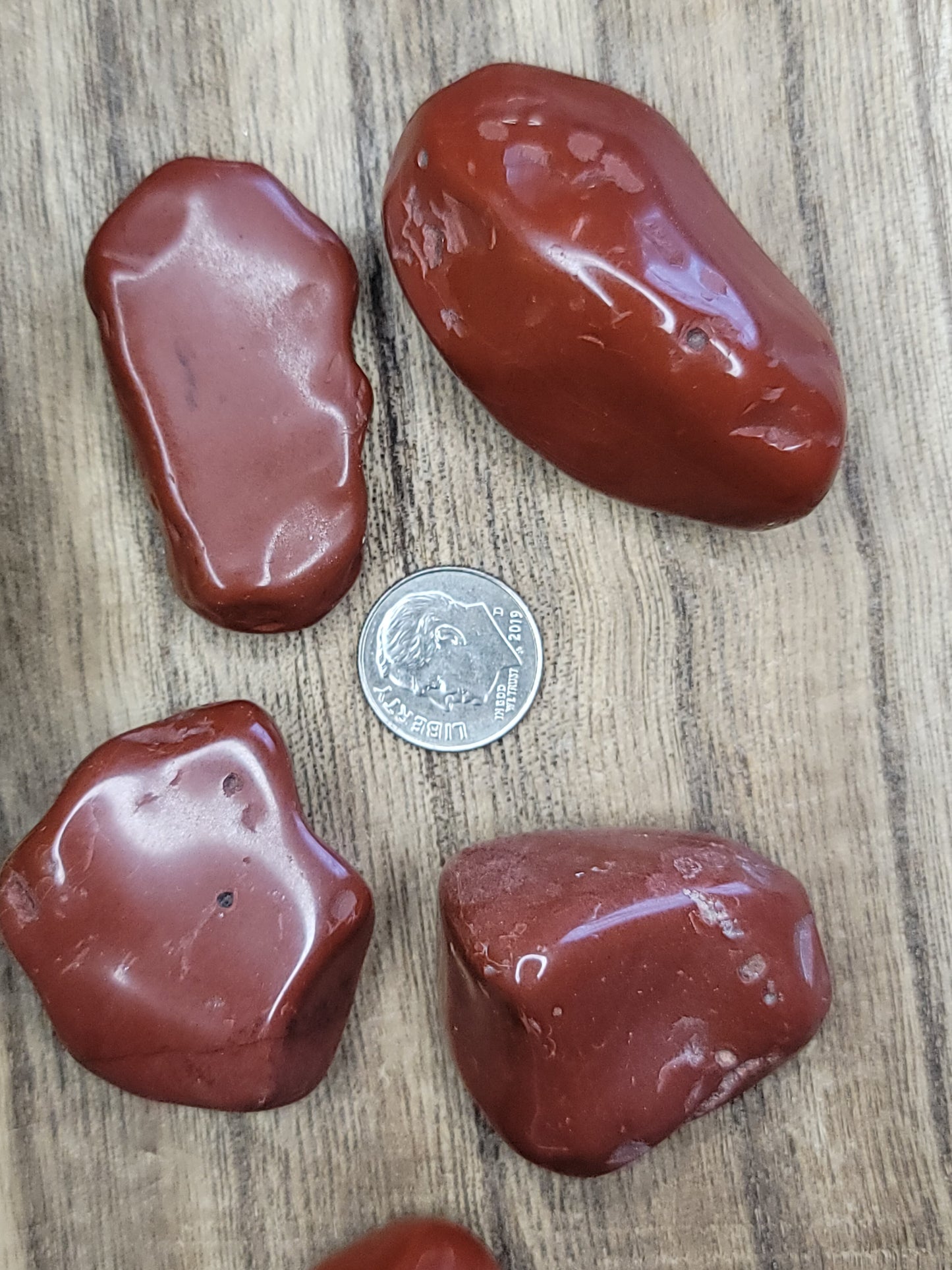 Red Jasper Tumble – Strength, Stability & Unshakable Confidence