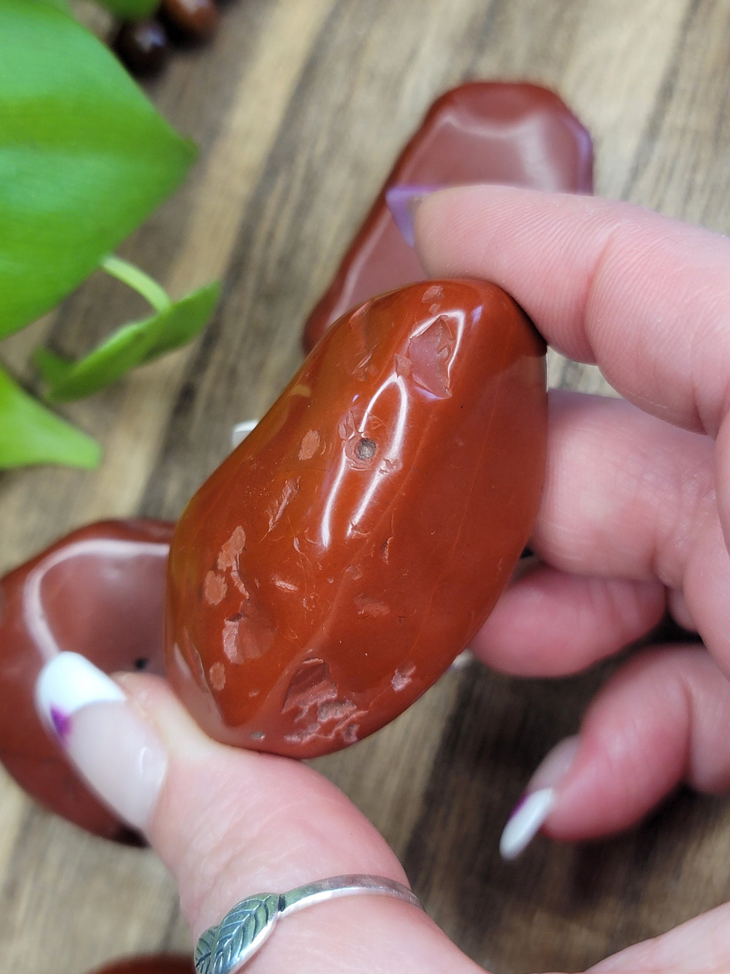 Red Jasper Tumble – Strength, Stability & Unshakable Confidence