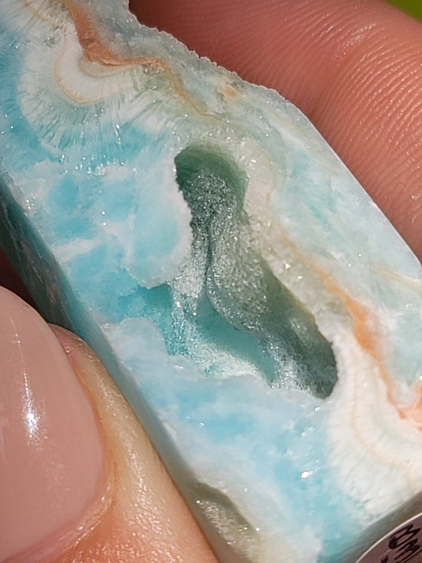 Hemimorphite Point for Communication Emotional Healing and Inner Truth