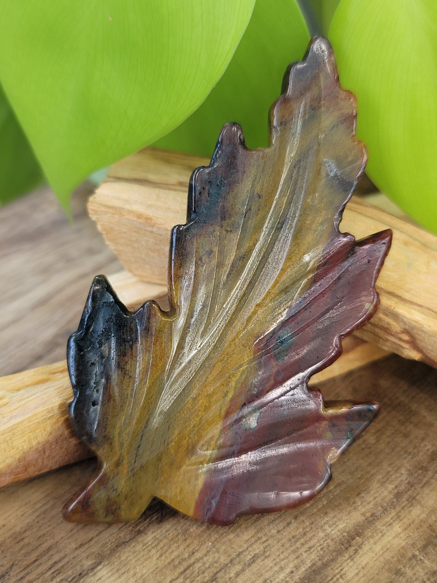 Fall Leaf Carving for Release Transformation and Seasonal Rituals