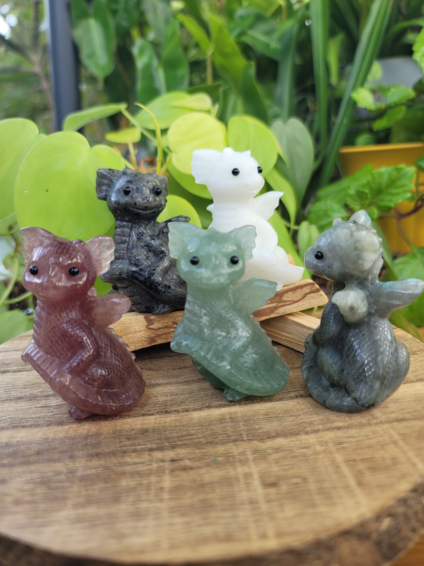 Dragon Carving for Protection Power and Elemental Energy