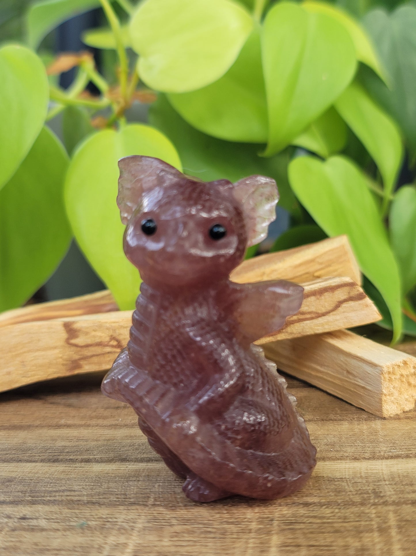 Dragon Carving for Protection Power and Elemental Energy