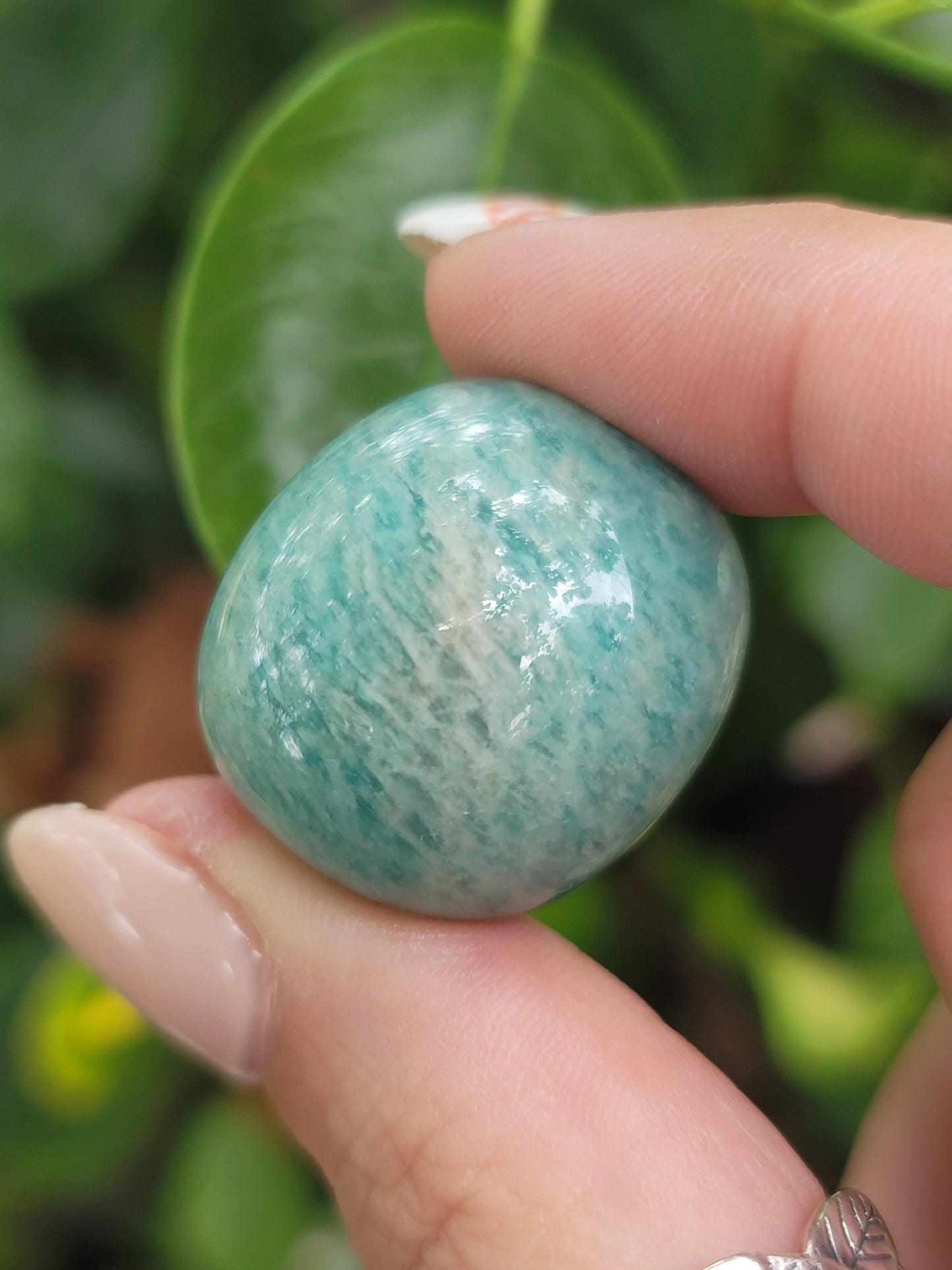 Amazonite Tumbles High Quality and High Flash for Truth Calm and Communication