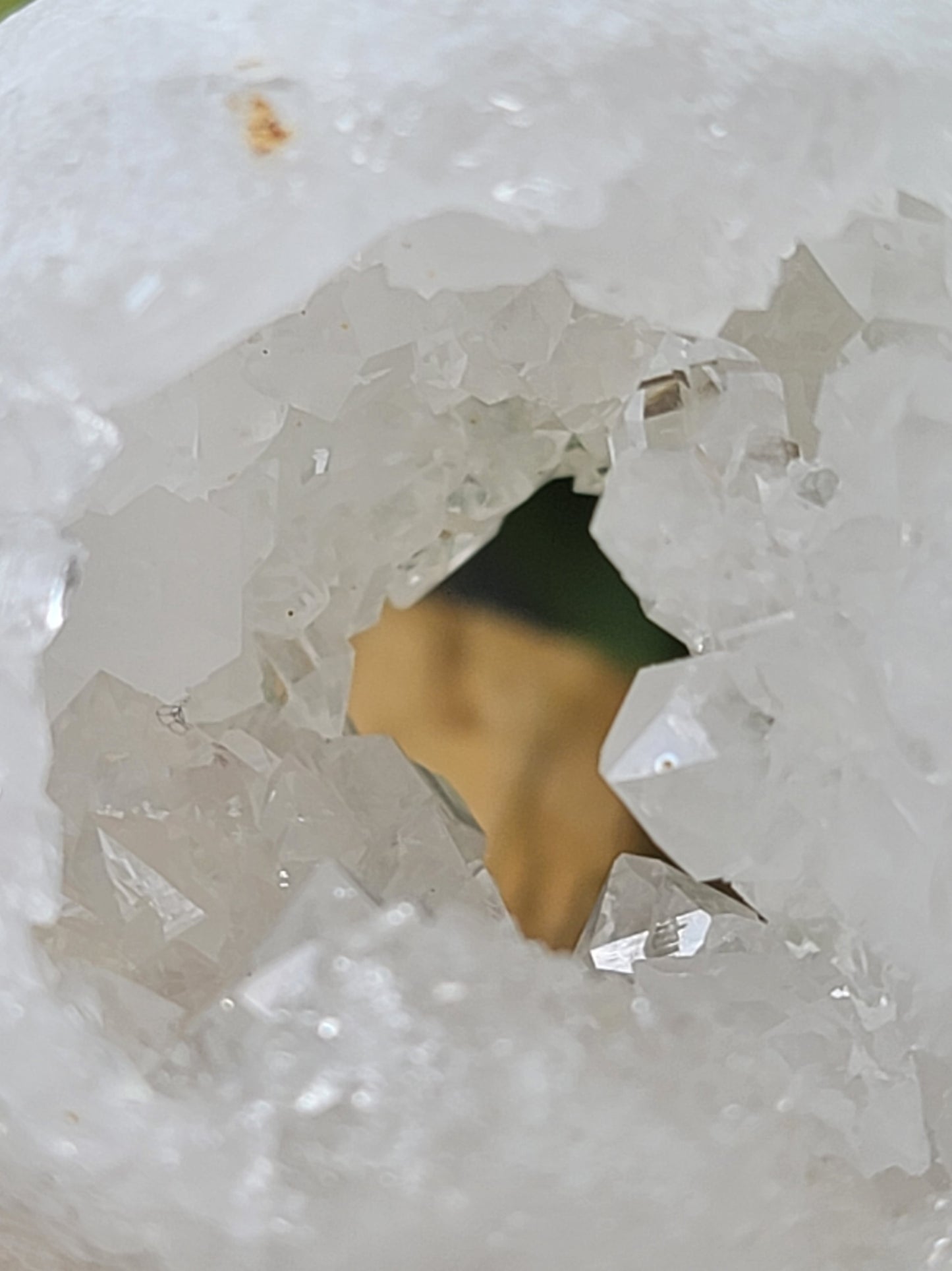 Morocco Druzy Sphere for Spark Activation and Earth Energy Amplification