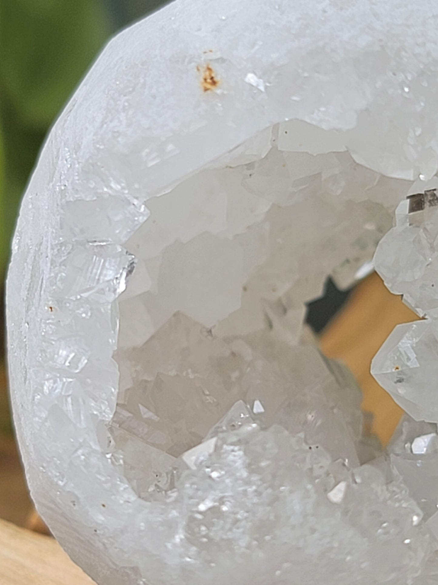 Morocco Druzy Sphere for Spark Activation and Earth Energy Amplification