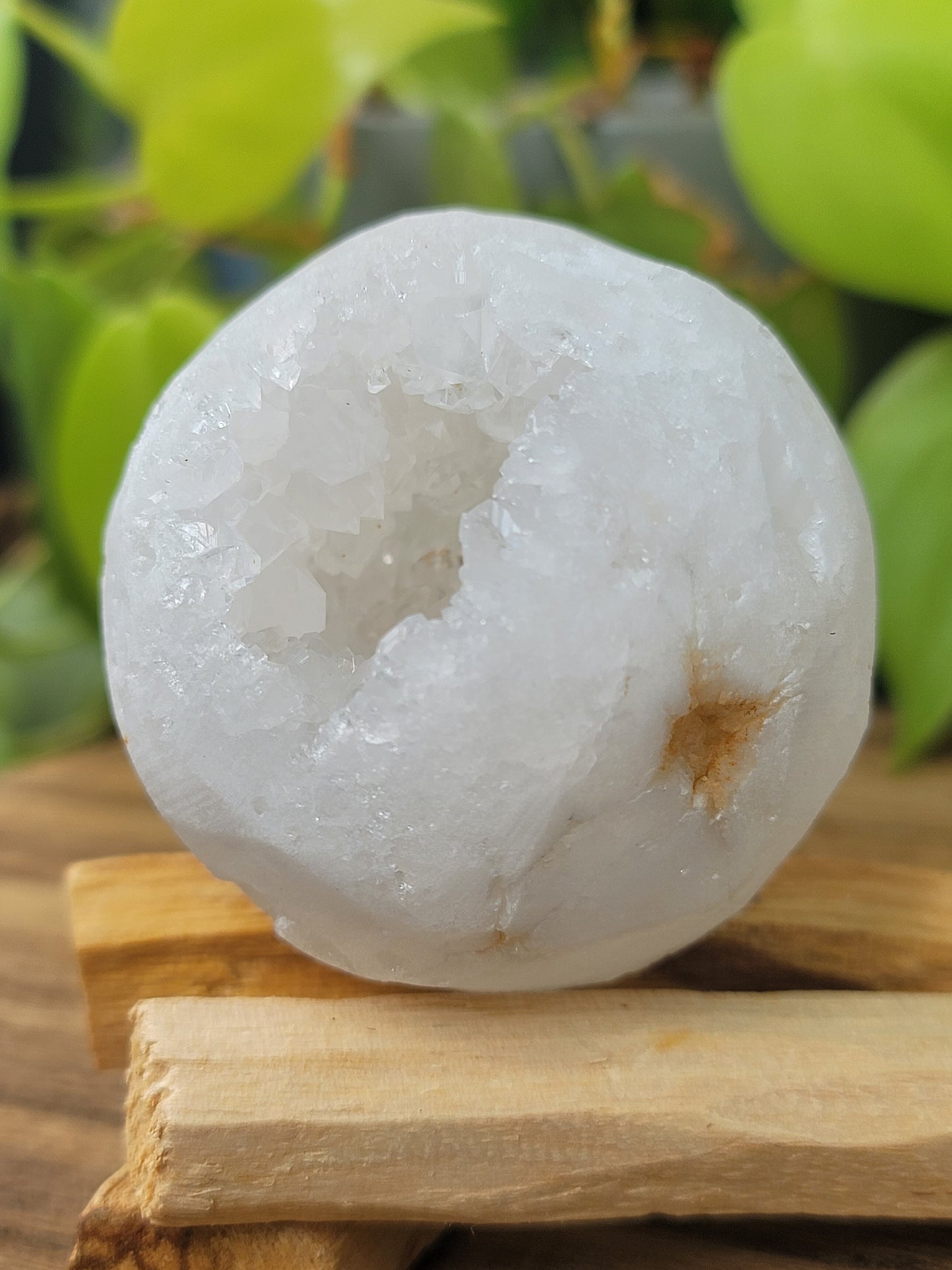 Morocco Druzy Sphere for Spark Activation and Earth Energy Amplification