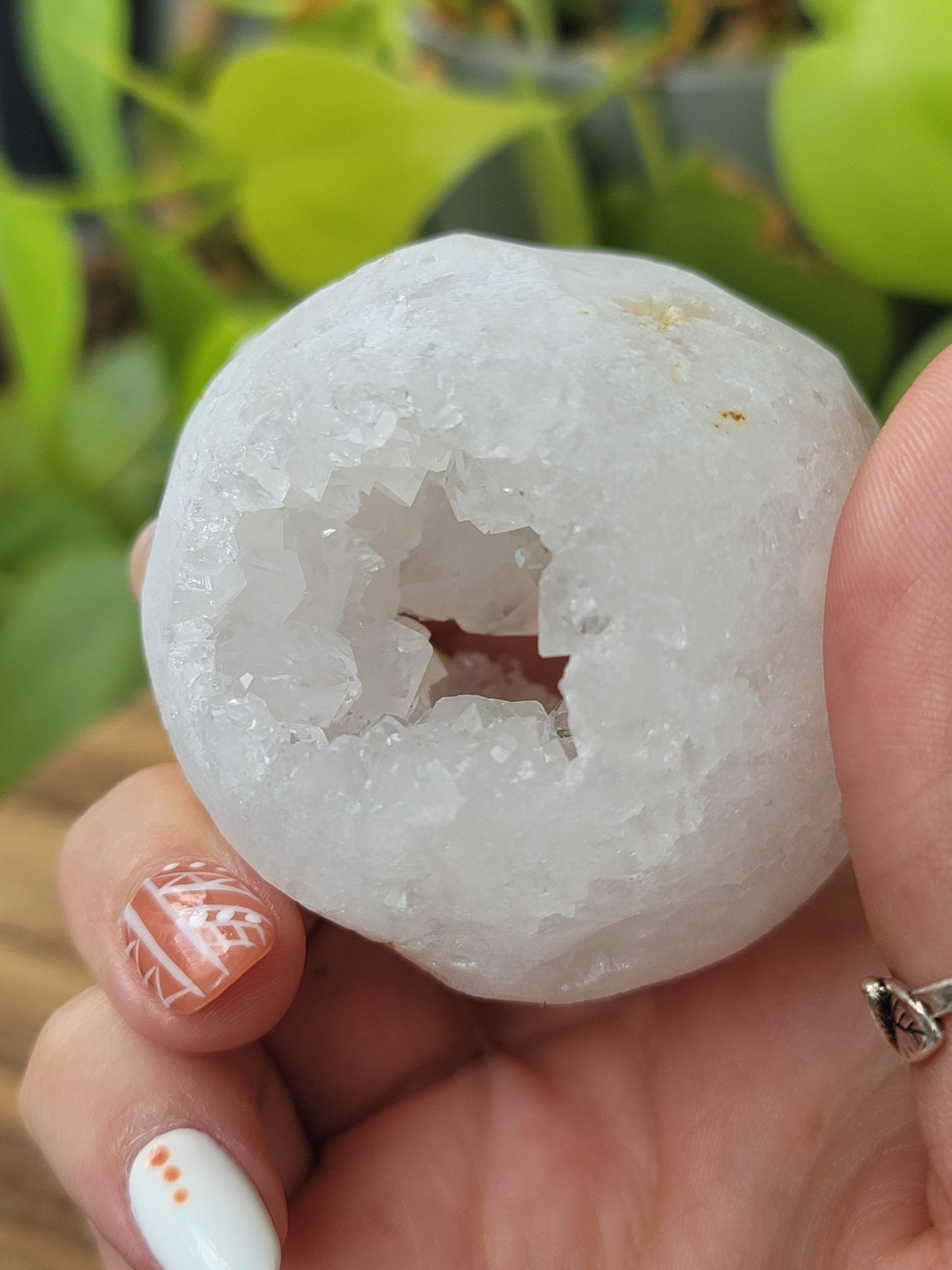 Morocco Druzy Sphere for Spark Activation and Earth Energy Amplification