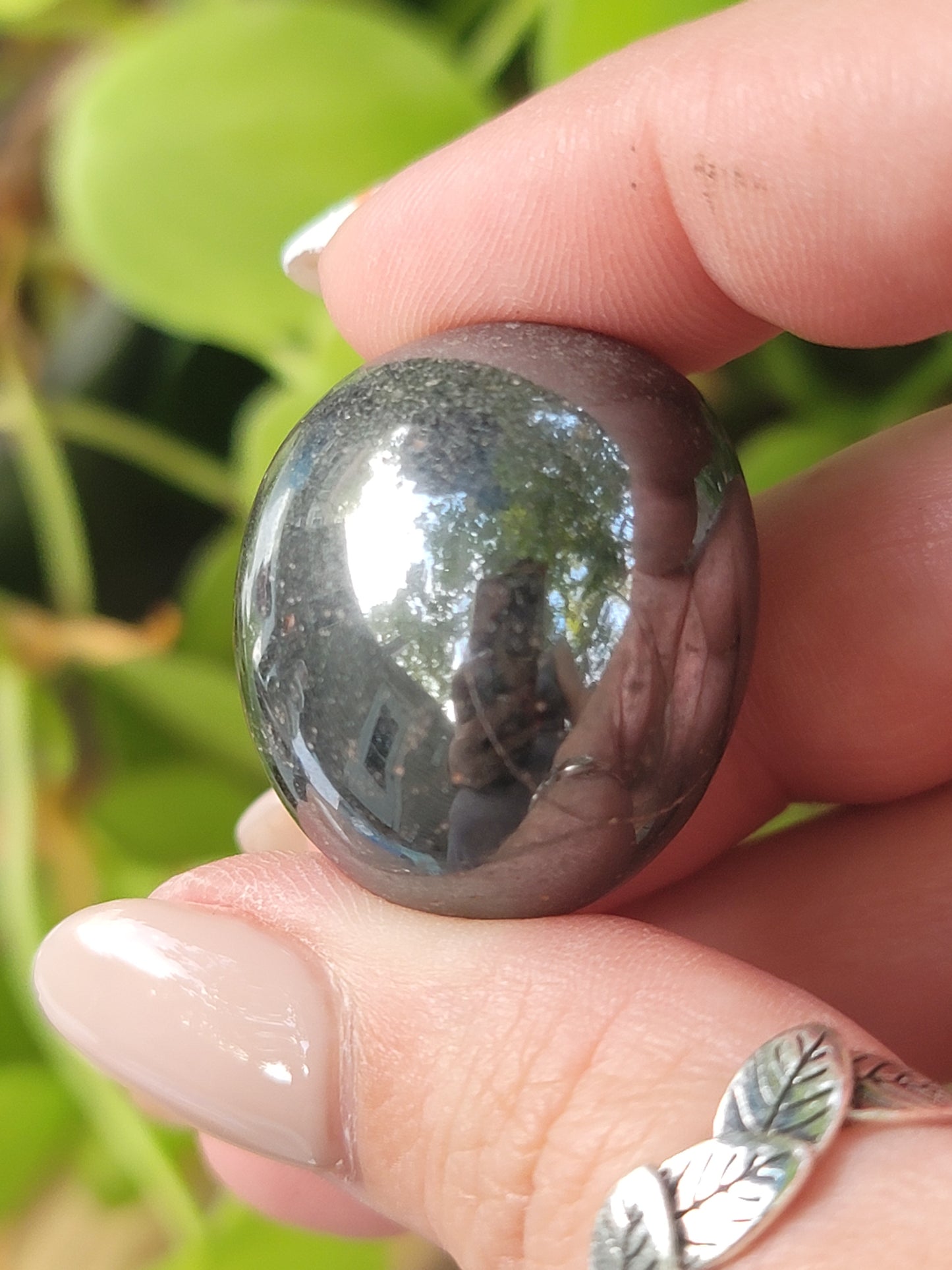 Hematite Tumble for Grounding Protection and Mental Clarity