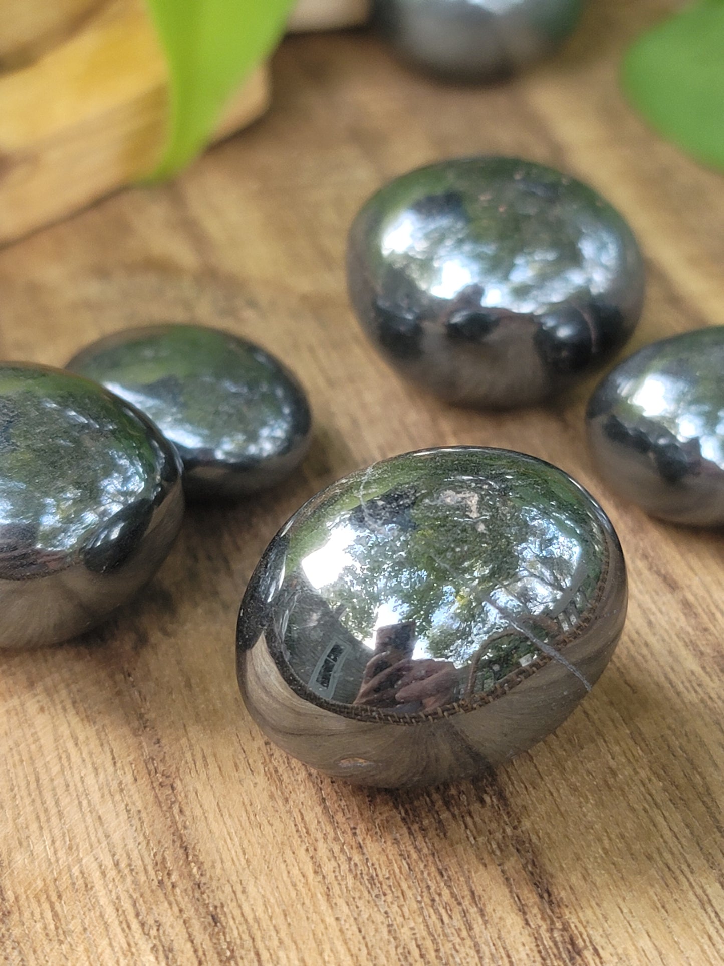 Hematite Tumble for Grounding Protection and Mental Clarity
