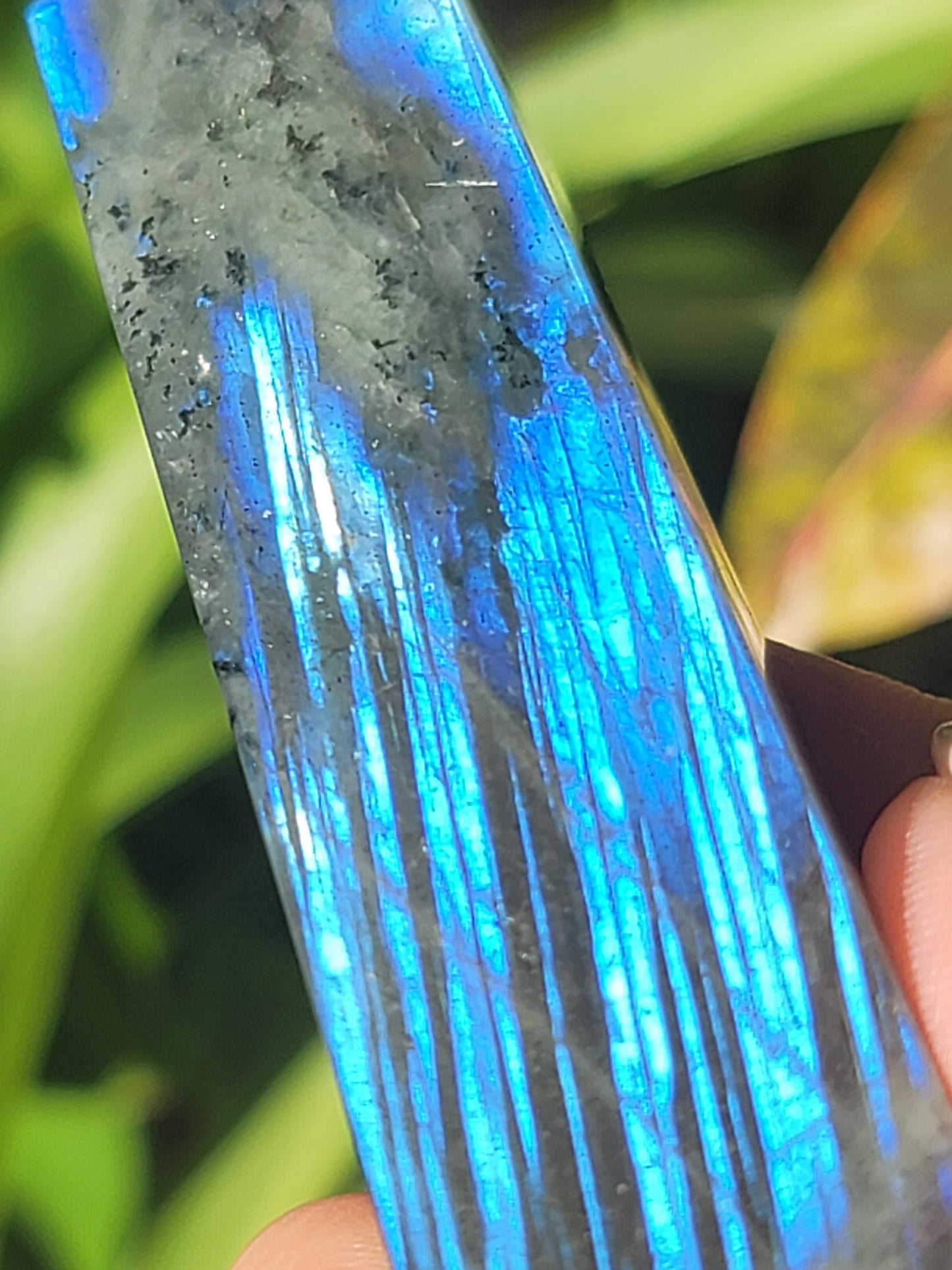 Labradorite Tower 5 Inch for Protection Intuition and Energy Shielding
