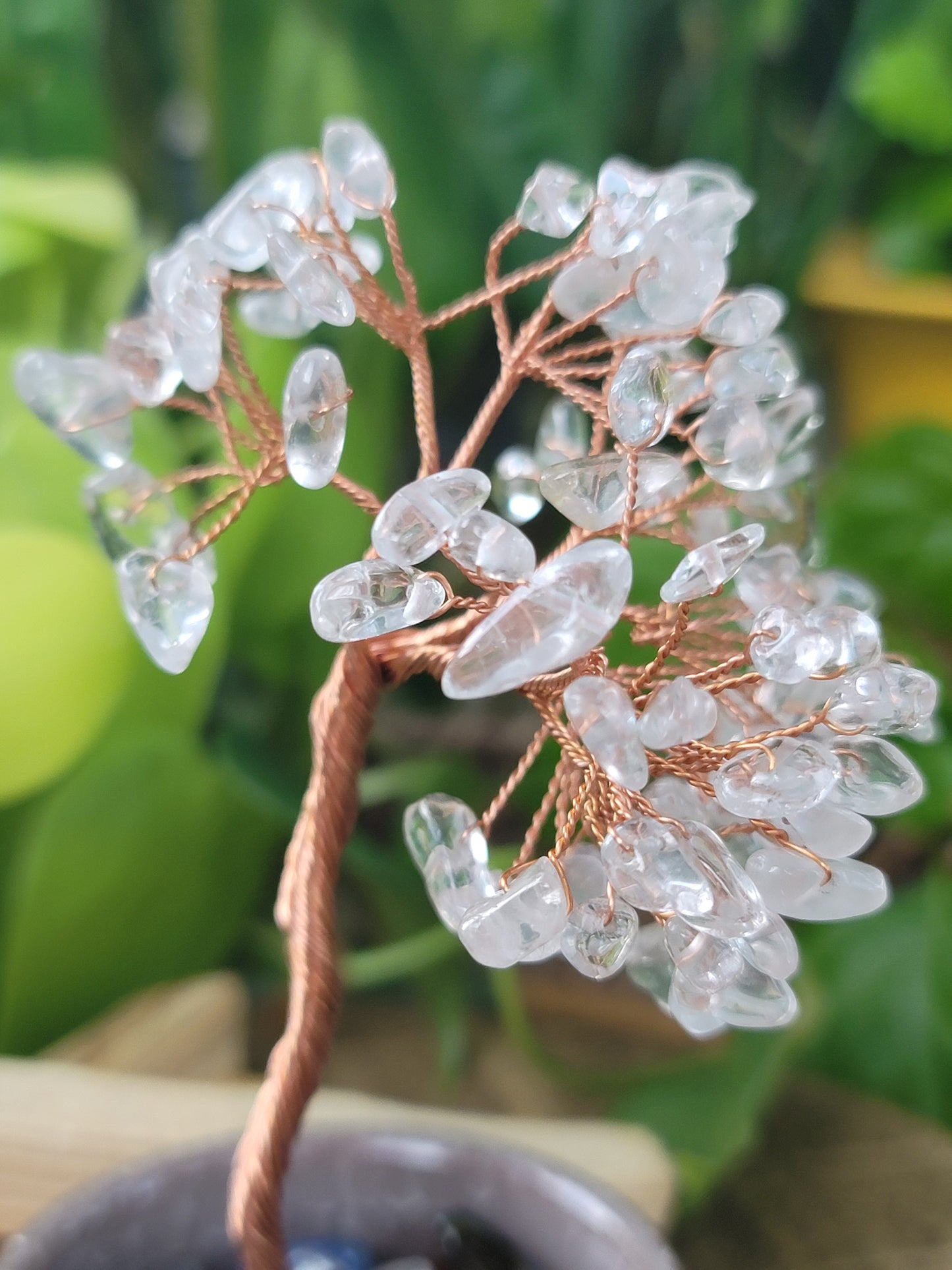 Crystal Tree with Bowl Small Size for Abundance Harmony and Energetic Flow