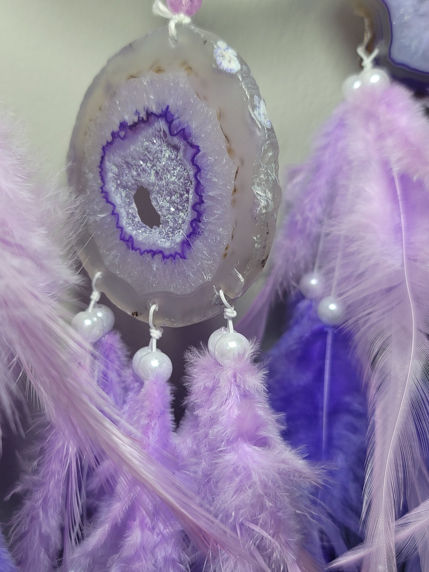6” Crystal Chip Dreamcatcher – Custom Energy, Protection & Fresh Starts