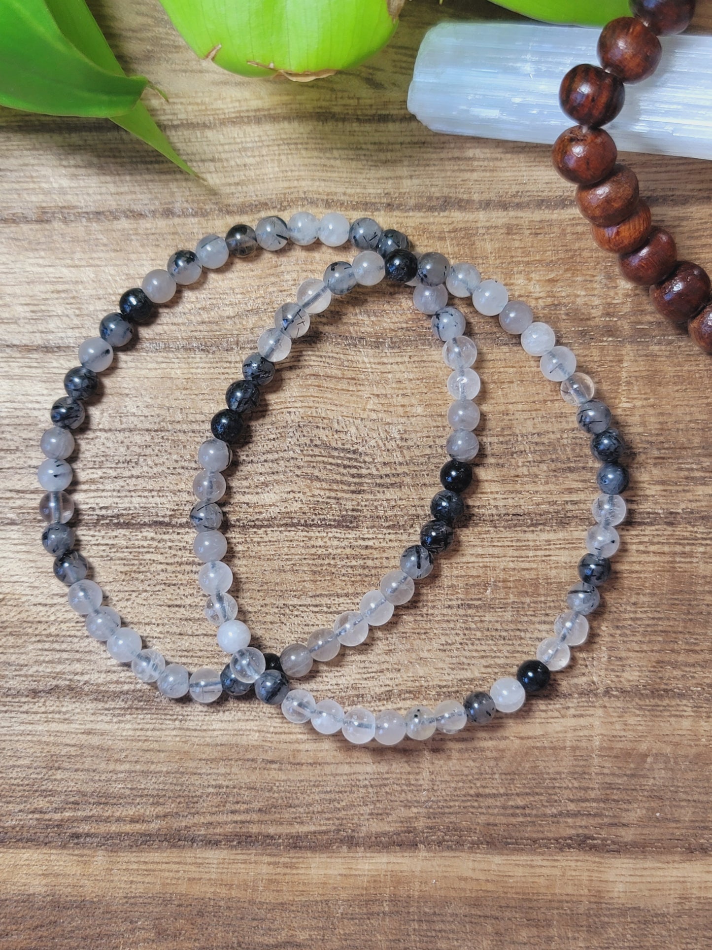 Premium Crystal Stacker 4mm Bracelets – Elevated Energy, Rare Materials & Refined Magic