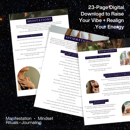The Energetic Glow-Up Guide: Raise Your Vibration and Reclaim Your Radiance
