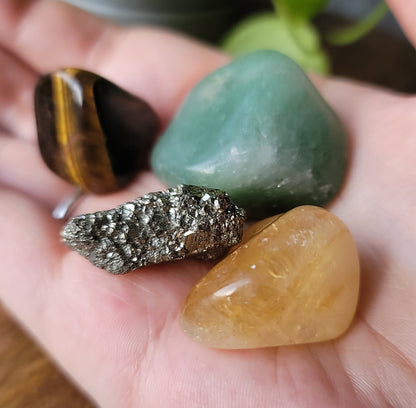 Abundance & Prosperity Healing Crystals Kit
