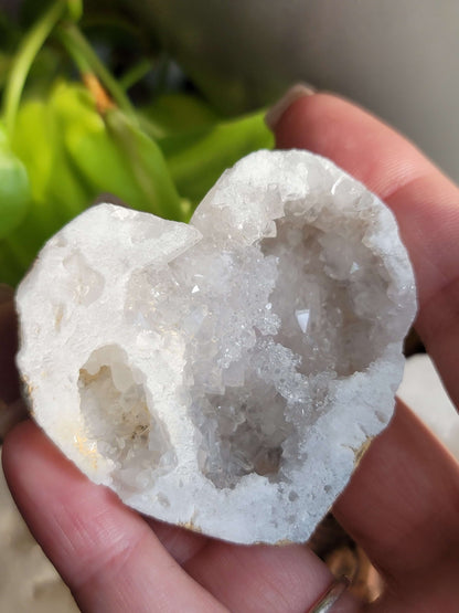 Moroccan Druzy Heart – Healing, Protection & High-Vibe Energy