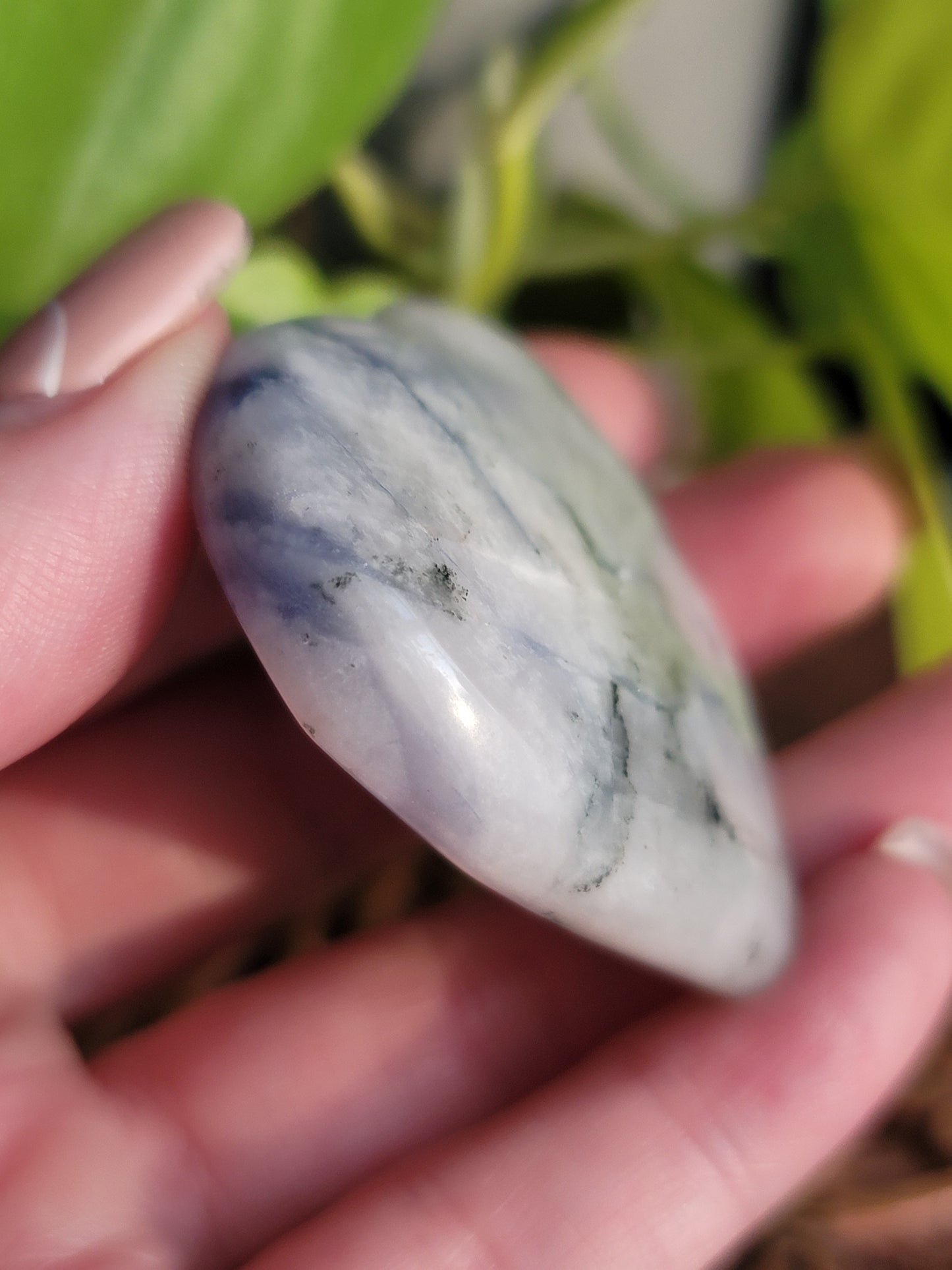 Sodalite Heart: Tranquil Depths of Inner Wisdom