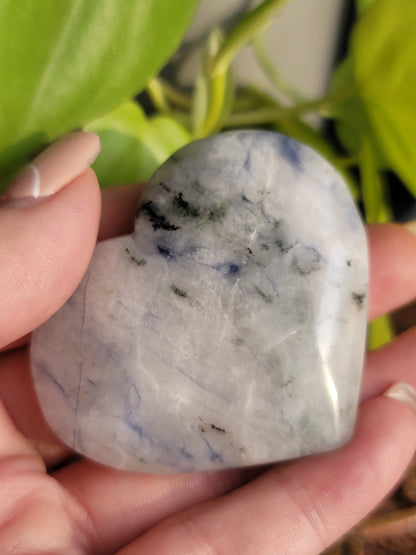 Sodalite Heart: Tranquil Depths of Inner Wisdom