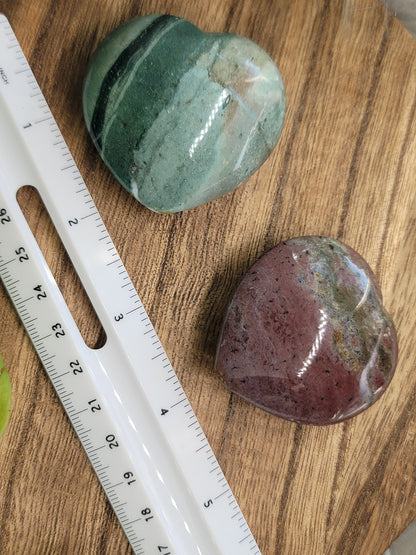 Ocean Jasper Hearts  – Joy, Healing & Emotional Flow
