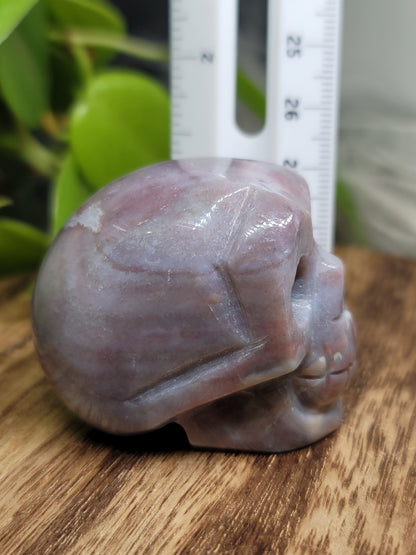 Ocean Jasper Skull: Calm and Emotional Healing