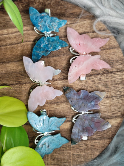 Butterfly Hair Clips – Choose Your Material