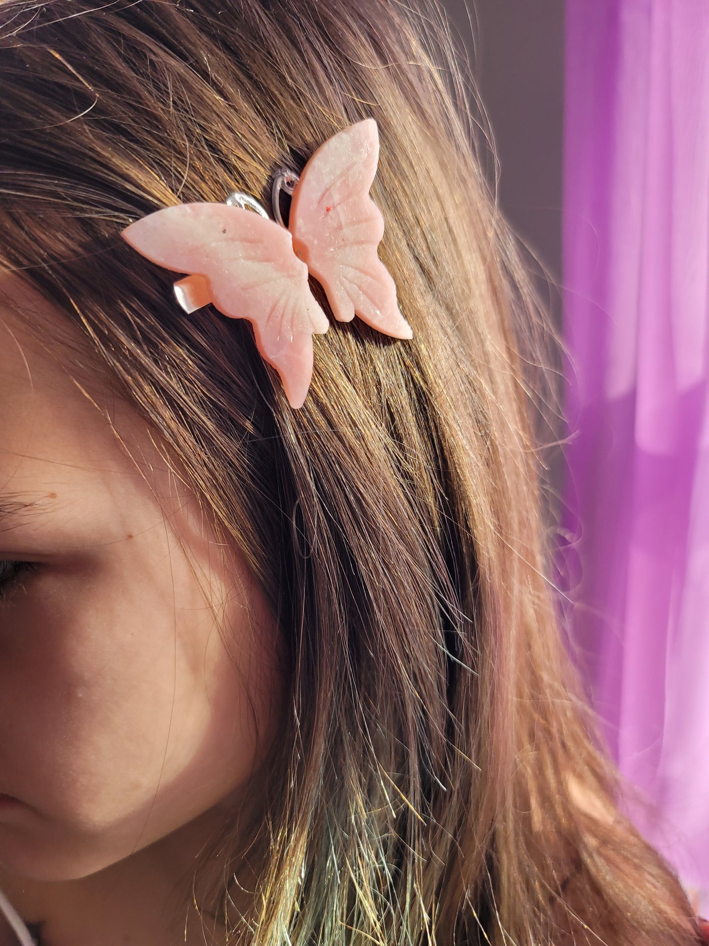 Butterfly Hair Clips – Choose Your Material