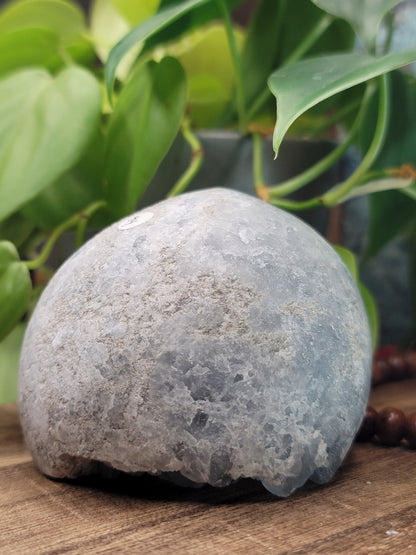 Blue Celestite Geode – Peace, Intuition & Angelic Energy
