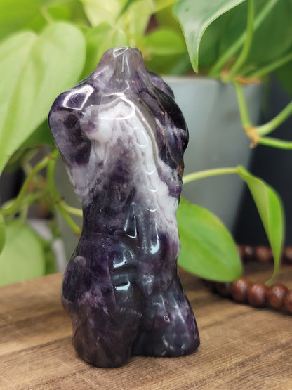 3" Body Carving – Divine Masculine & Feminine Energy in Crystal Form