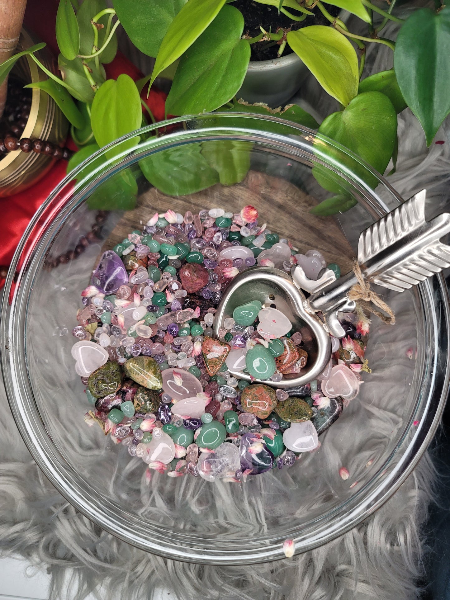 Exclusive Heart Glow Confetti Crystal Scoop – Love, Healing & Inner Peace