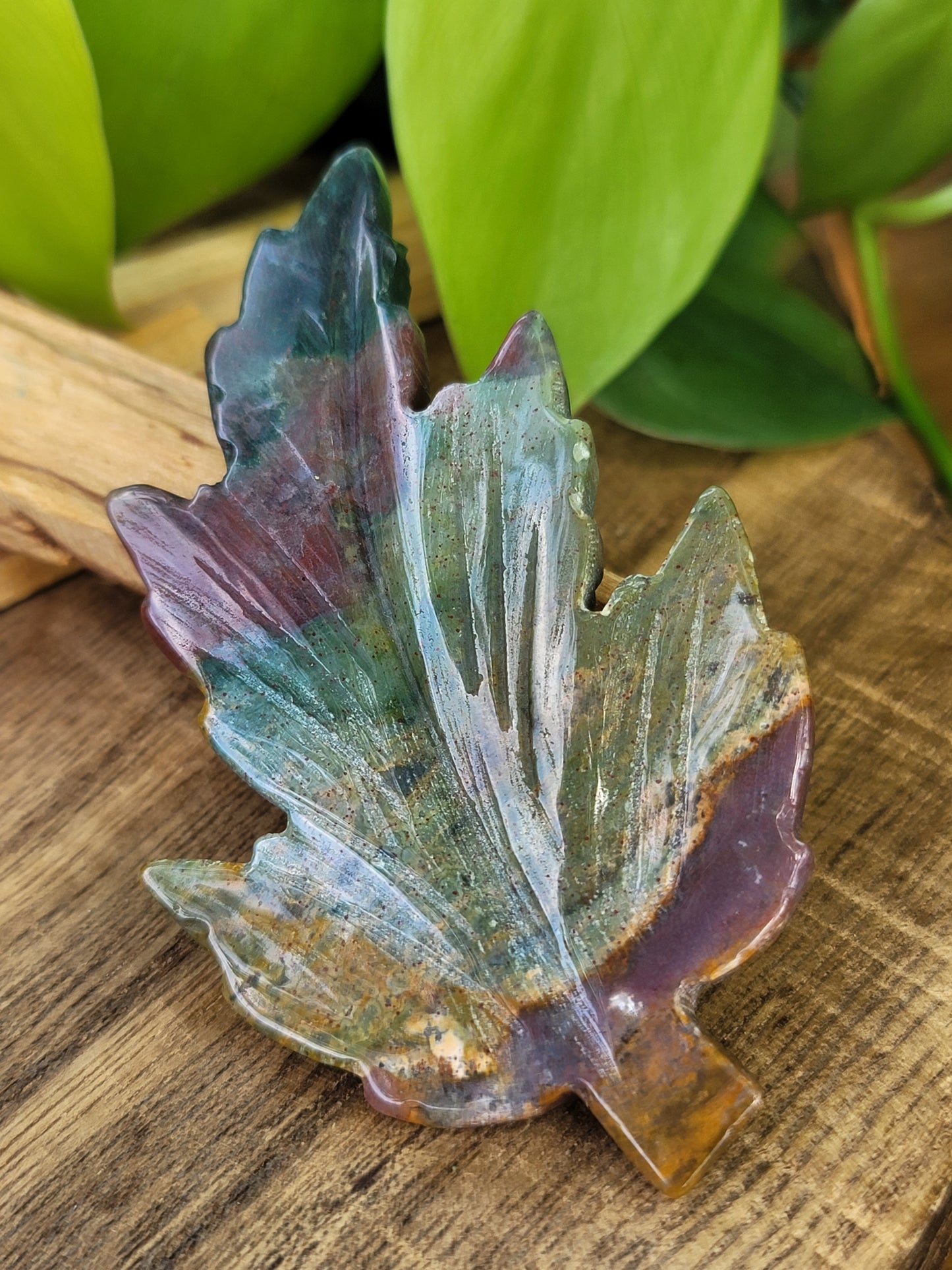 Fall Leaf Carving for Release Transformation and Seasonal Rituals