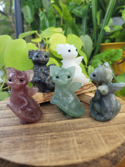 Dragon Carving for Protection Power and Elemental Energy