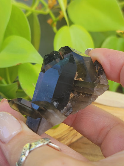 Smoky Quartz Clusters for Grounding Protection and Energy Clearing