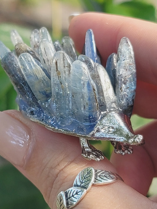 Crystal Point Hedgehog for Protection Energy Direction and Collectible Vibe