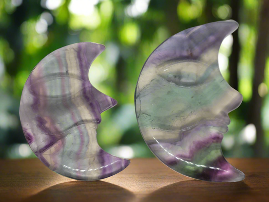 Fluorite Moon: Enchanting Serenity and Intuitive Insight