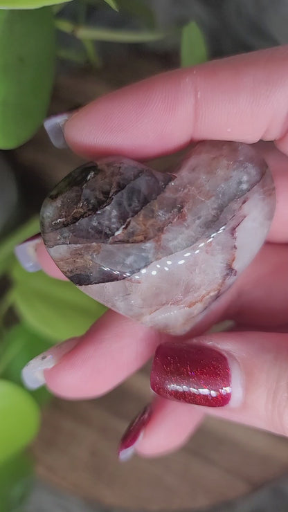 Fire Quartz Heart – Ignite Passion & Inner Strength