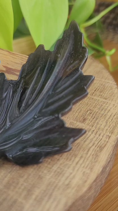 Fall Leaf Carving for Release Transformation and Seasonal Rituals