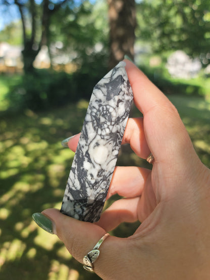 Orthoceras Tower for Ancient Wisdom Grounding and Past-Life Energy