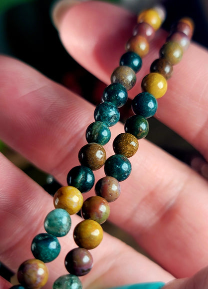 Classic Crystal Stacker 4mm Bracelets – Stackable Energy, Bold Intention & Custom Vibes