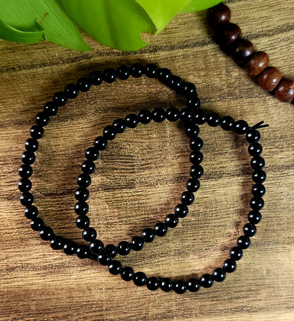 Classic Crystal Stacker 4mm Bracelets – Stackable Energy, Bold Intention & Custom Vibes