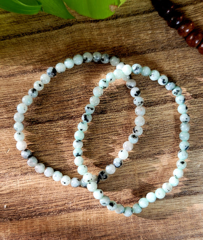 Classic Crystal Stacker 4mm Bracelets – Stackable Energy, Bold Intention & Custom Vibes