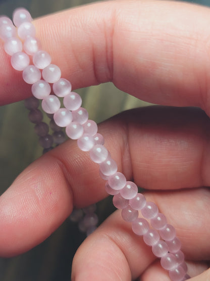 Classic Crystal Stacker 4mm Bracelets – Stackable Energy, Bold Intention & Custom Vibes