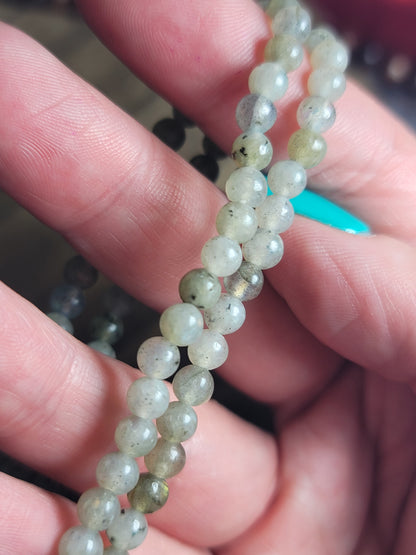 Classic Crystal Stacker 4mm Bracelets – Stackable Energy, Bold Intention & Custom Vibes