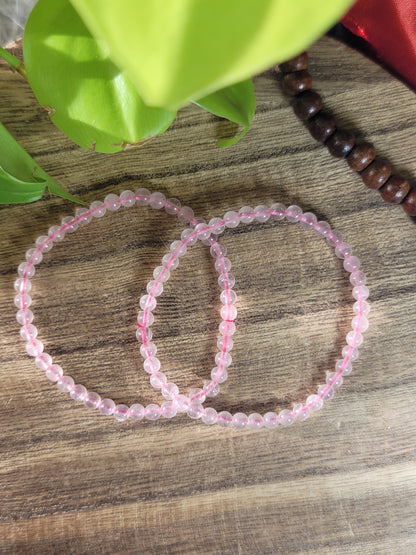 Classic Crystal Stacker 4mm Bracelets – Stackable Energy, Bold Intention & Custom Vibes