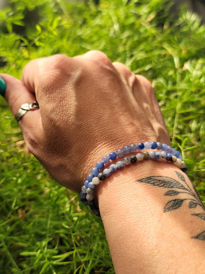Classic Crystal Stacker 4mm Bracelets – Stackable Energy, Bold Intention & Custom Vibes