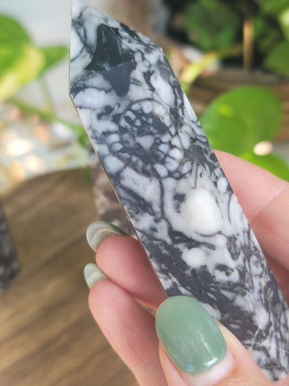 Orthoceras Tower for Ancient Wisdom Grounding and Past-Life Energy